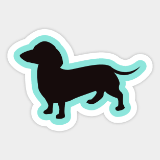 Little Dachshund cutey Sticker